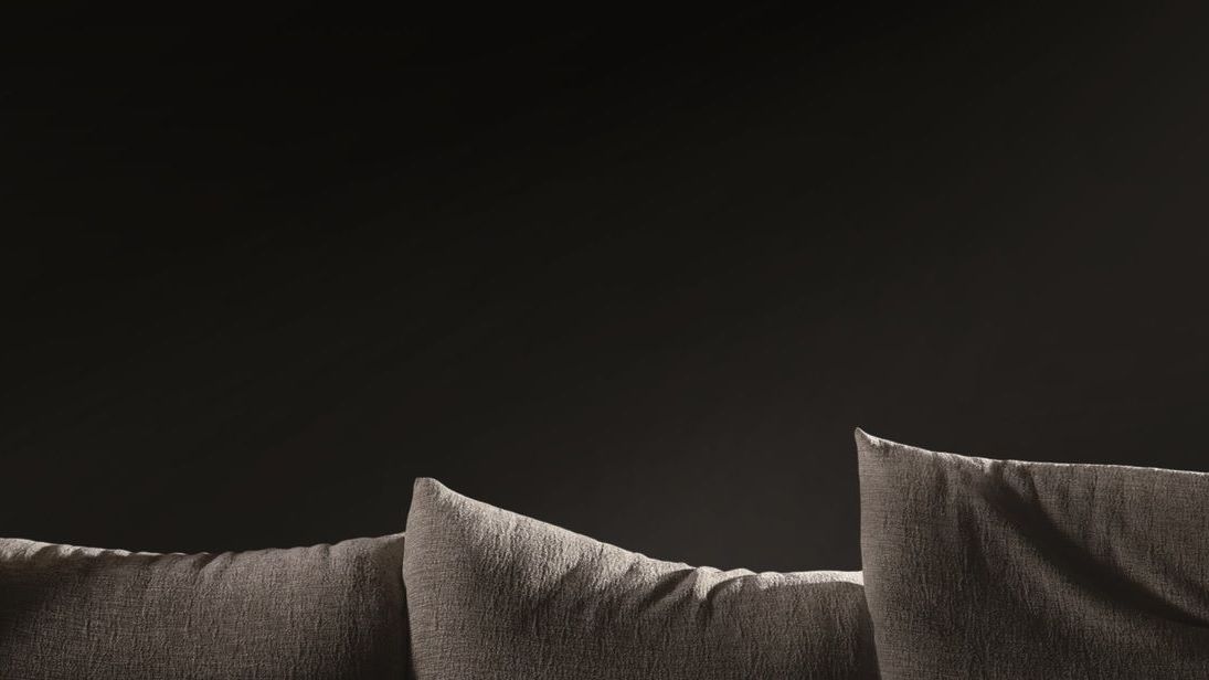   Standard  Silhouette des Sofas. 