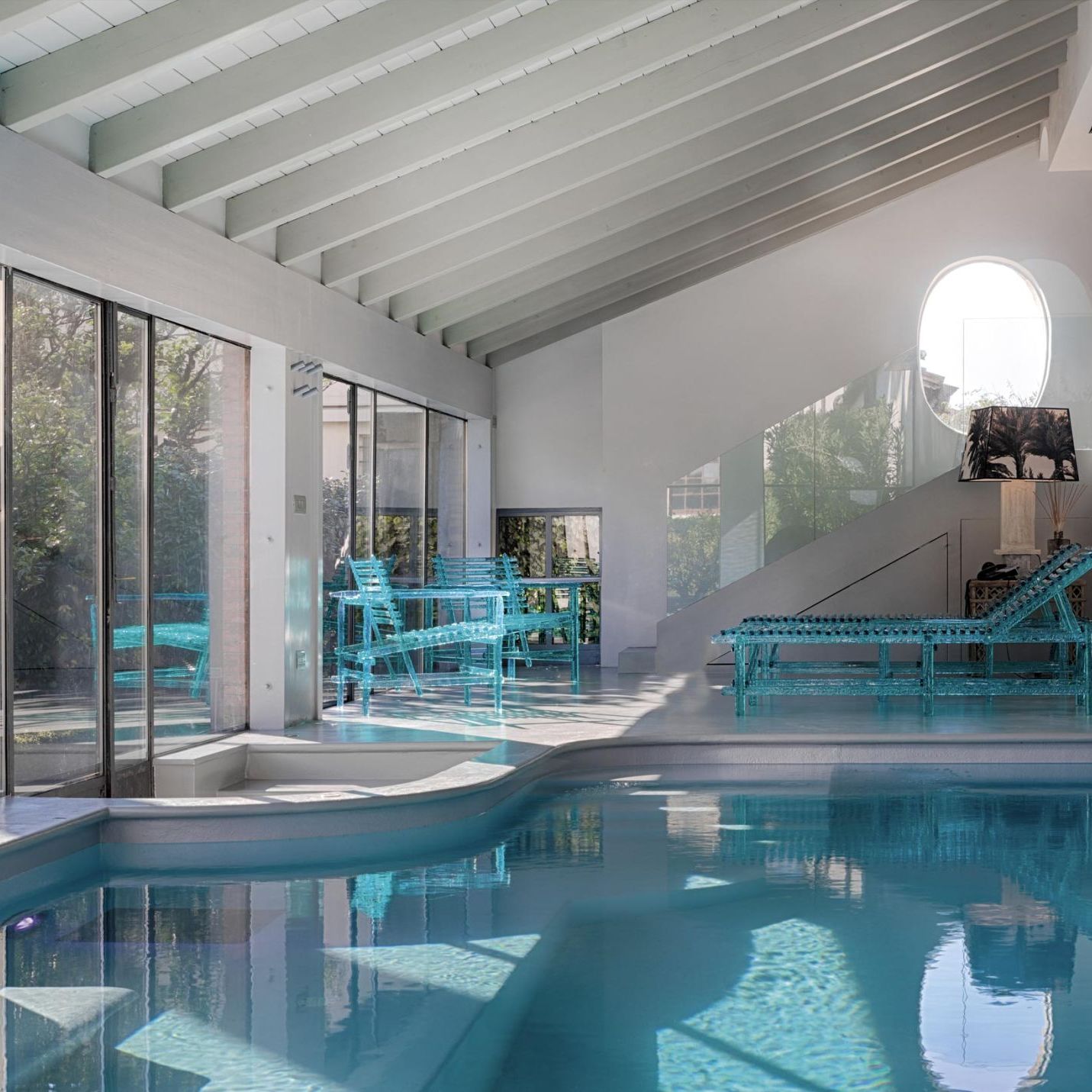   A&rsquo;Mare .&nbsp;The collection by Jacopo Foggini in the internal swimming pool. 