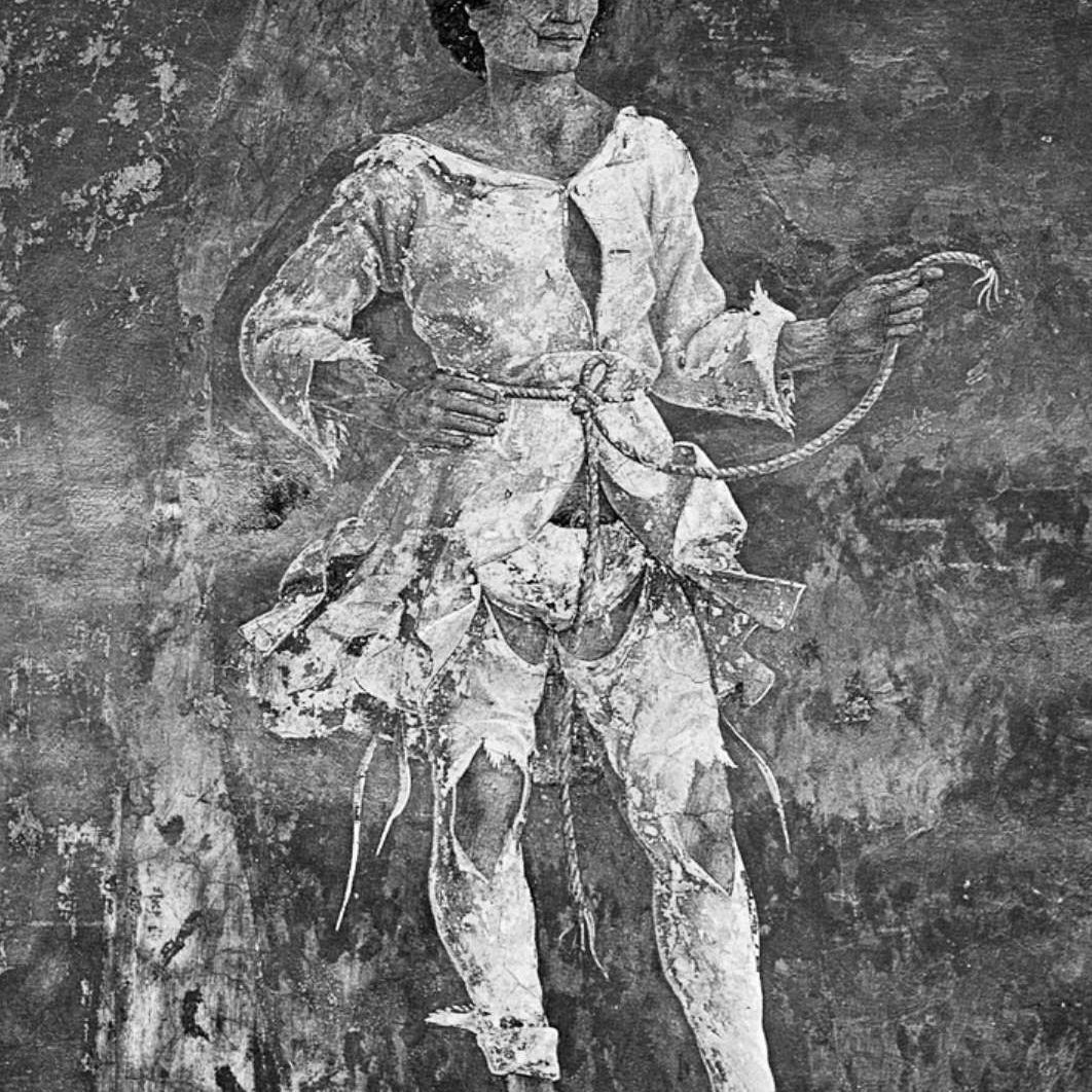  Vir Niger. Ein Werk von Francesco del Cossa und dem jungen Cosm&eacute; Tura im Palazzo di Schifanoia in Ferrara 