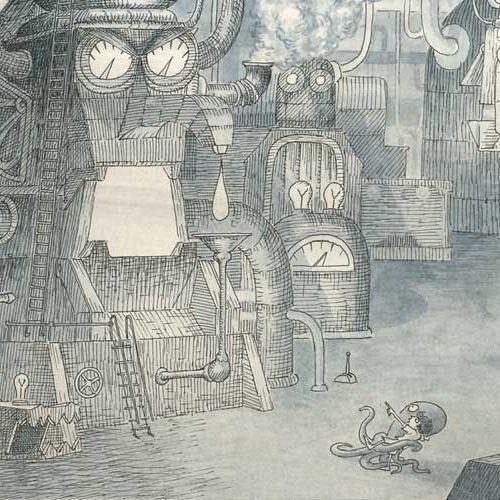  Roberto Prual Reavis realizza l&rsquo;illustrazione sulla storia personale di Jacopo Foggini. 